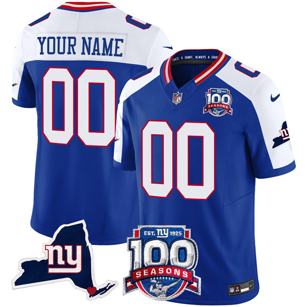 Custom New York Giants Vapor F.U.S.E. Limited Jersey